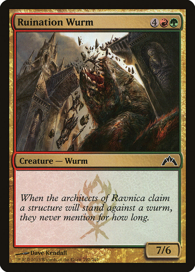 Ruination Wurm 192 (Gatecrash)  | Good Games Adelaide SA