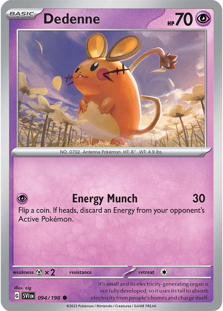 Dedenne (094/198) [Scarlet & Violet: Base Set] | Good Games Adelaide SA