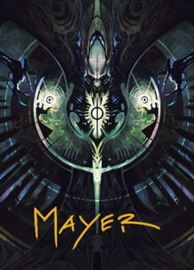 Gix's Command Art Card (Gold-Stamped Signature) [The Brothers' War Art Series] | Good Games Adelaide SA