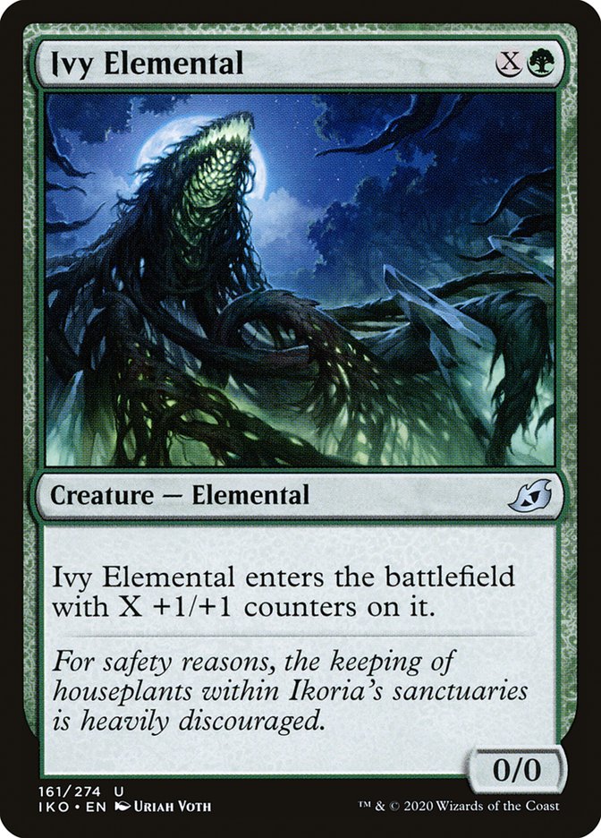 Ivy Elemental 161 (Ikoria: Lair of Behemoths)  - Foil | Good Games Adelaide SA