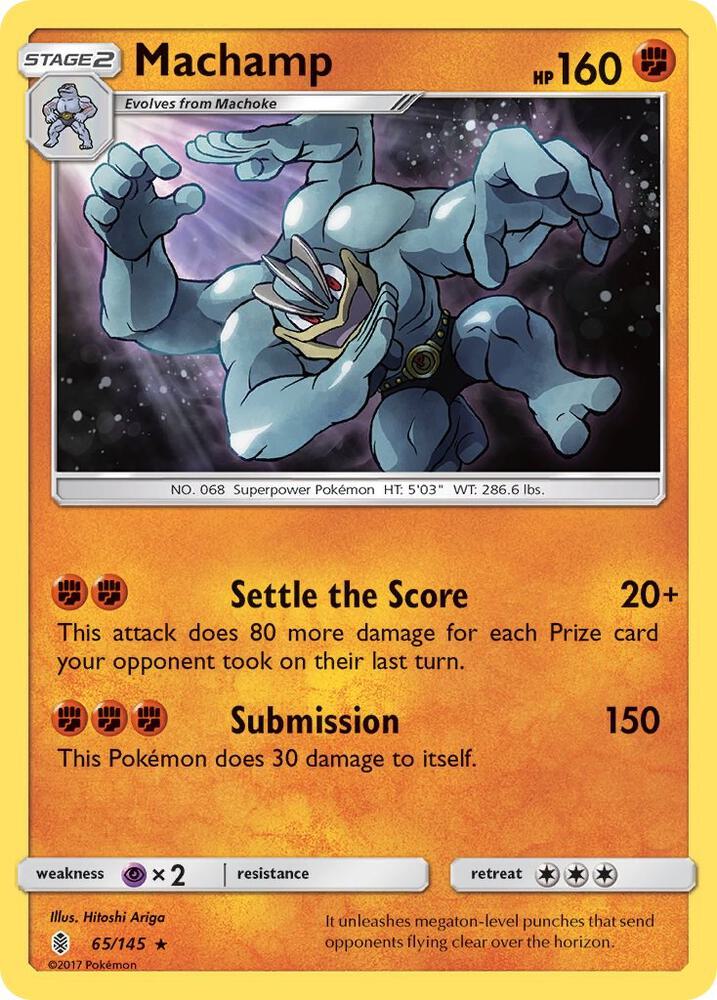 Machamp 65/145 (SM - Guardians Rising)  - Holofoil | Good Games Adelaide SA