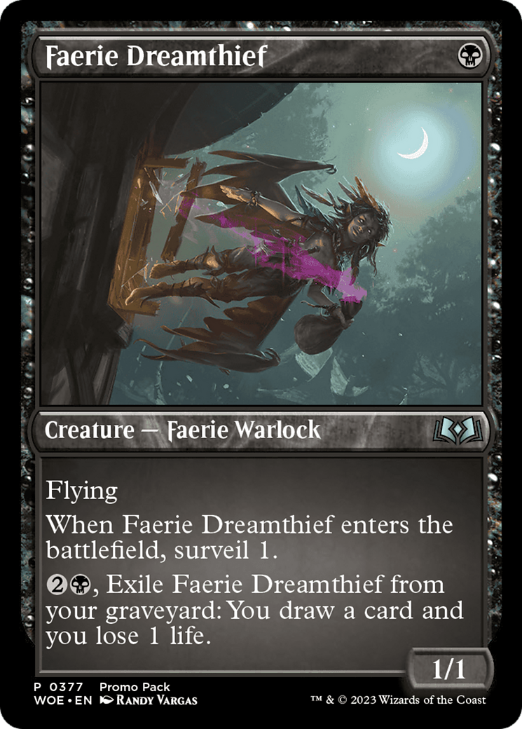 Faerie Dreamthief (Promo Pack) [Wilds of Eldraine Promos] | Good Games Adelaide SA
