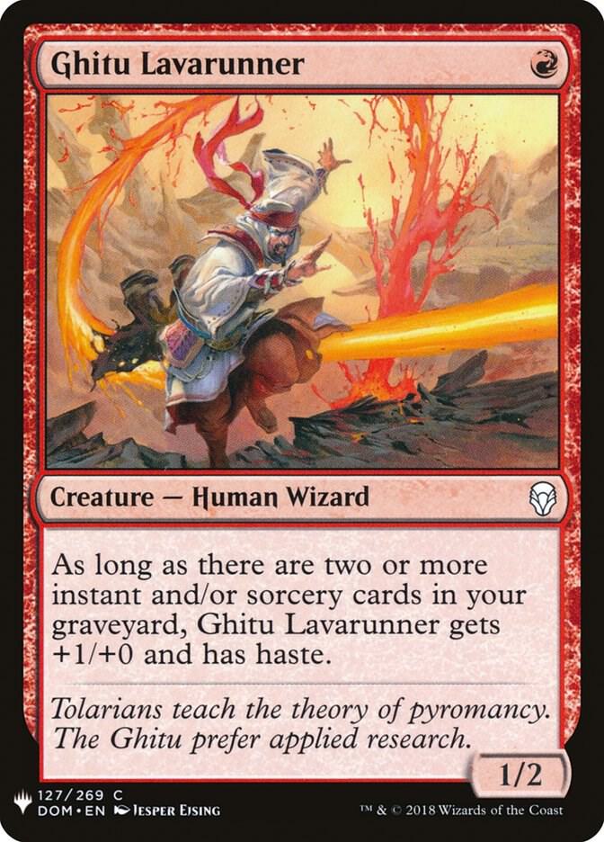 Ghitu Lavarunner 127 (The List Reprints)  | Good Games Adelaide SA