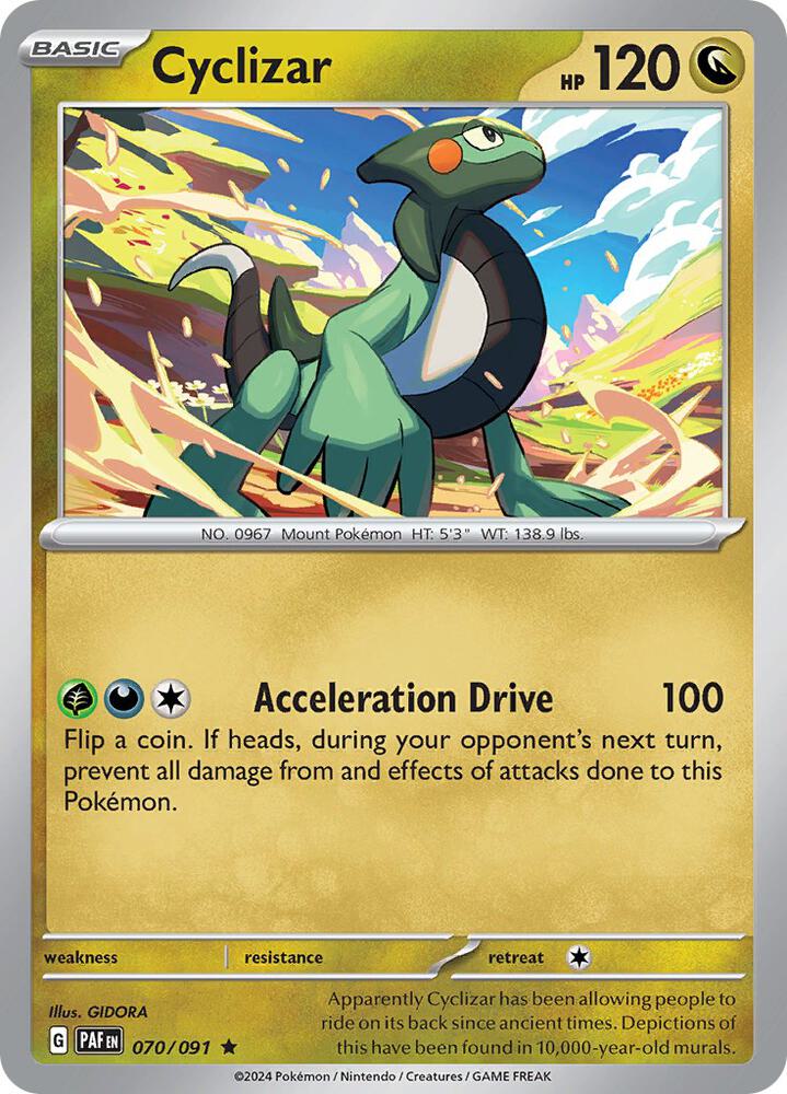 Cyclizar 070/091 (SV: Paldean Fates)  - Holofoil | Good Games Adelaide SA