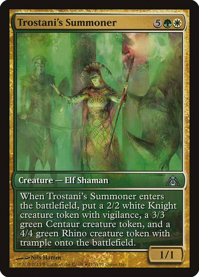 Trostani's Summoner [Dragon's Maze Promos] | Good Games Adelaide SA