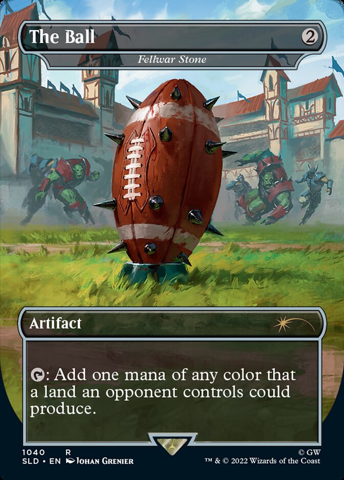 The Ball - Fellwar Stone (Borderless) [Secret Lair Drop Series] | Good Games Adelaide SA