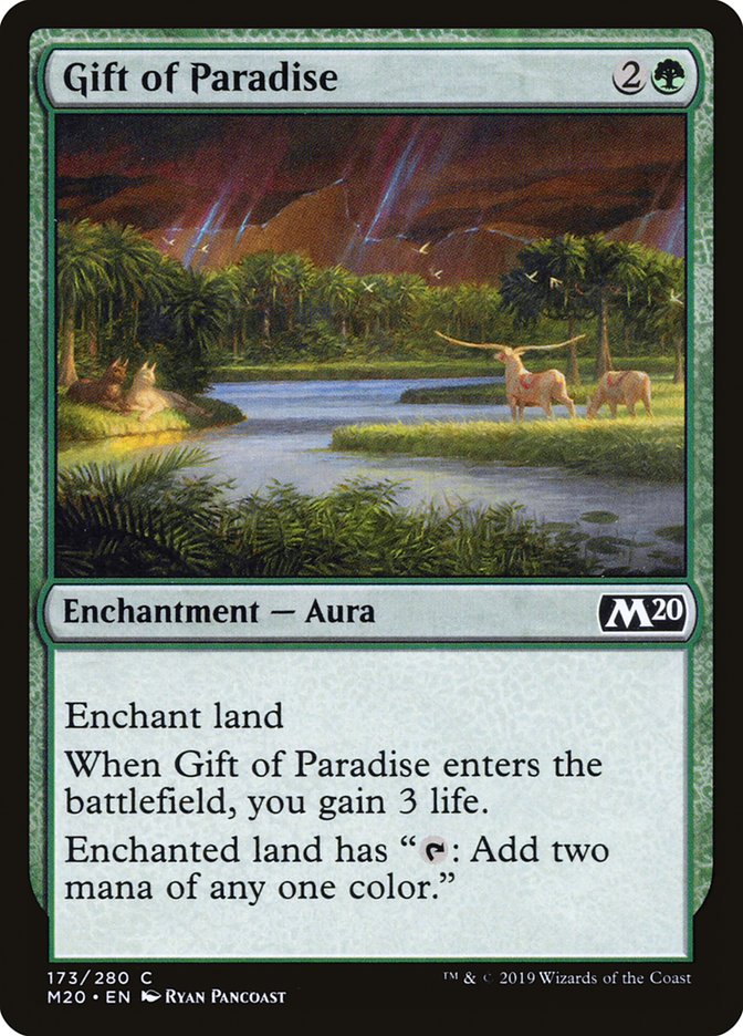 Gift of Paradise [Core Set 2020] | Good Games Adelaide SA