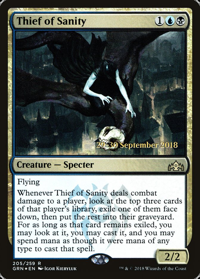 Thief of Sanity [Guilds of Ravnica Promos] | Good Games Adelaide SA