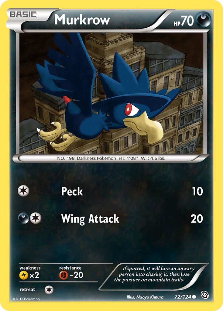 Murkrow (72/124) [Black & White: Dragons Exalted] | Good Games Adelaide SA