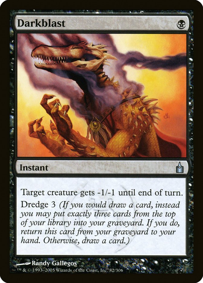 Darkblast 82 (Ravnica: City of Guilds)  - Foil | Good Games Adelaide SA