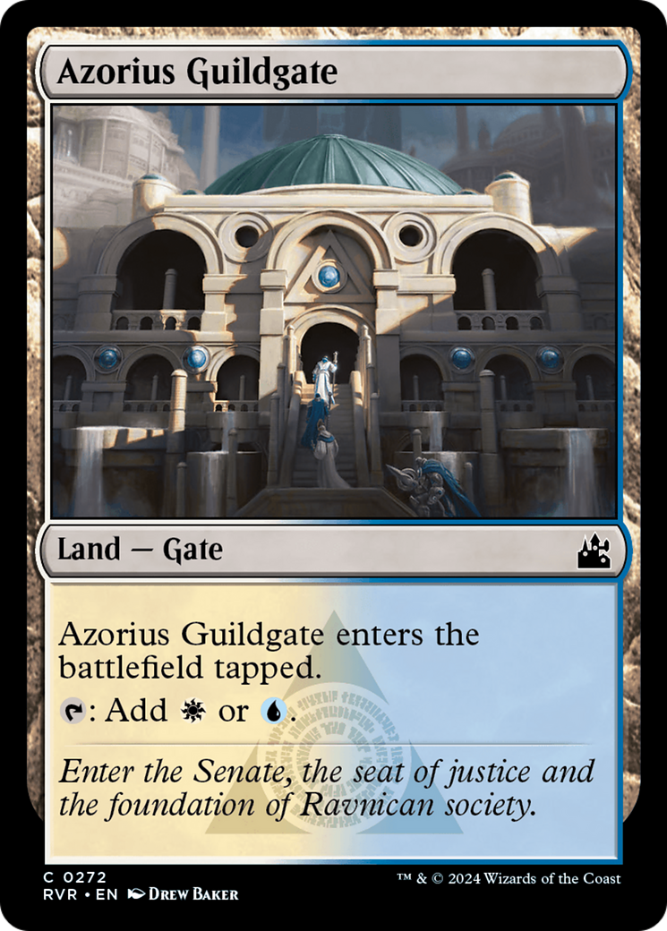 Azorius Guildgate [Ravnica Remastered] | Good Games Adelaide SA