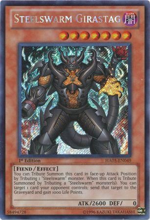 Steelswarm Girastag [HA05-EN049] Secret Rare | Good Games Adelaide SA