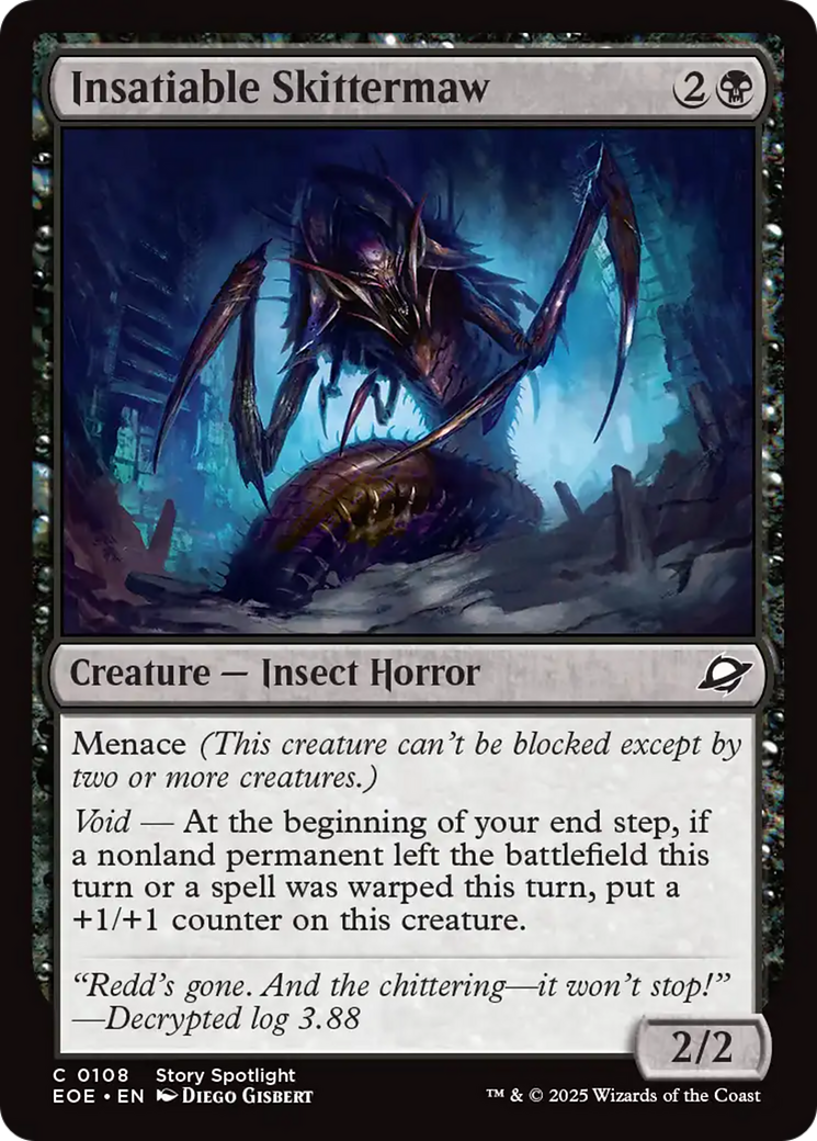 Insatiable Skittermaw [Edge of Eternities] | Good Games Adelaide SA