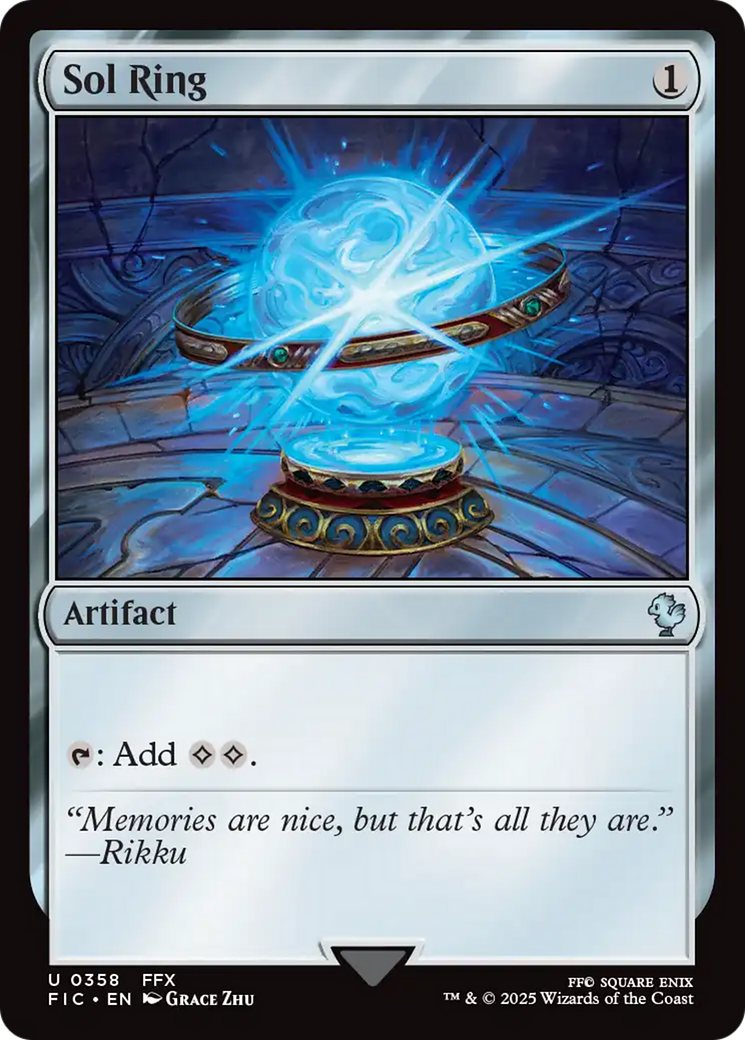 Sol Ring (0358) [FINAL FANTASY Commander] | Good Games Adelaide SA