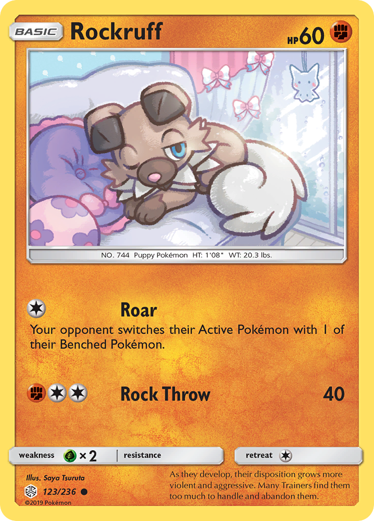 Rockruff (123/236) [Sun & Moon: Cosmic Eclipse] | Good Games Adelaide SA