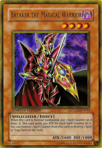 Breaker the Magical Warrior [GLD1-EN014] Gold Rare | Good Games Adelaide SA