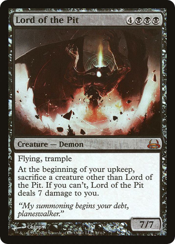 Lord of the Pit 30 (Duel Decks: Divine vs. Demonic)  - Foil | Good Games Adelaide SA