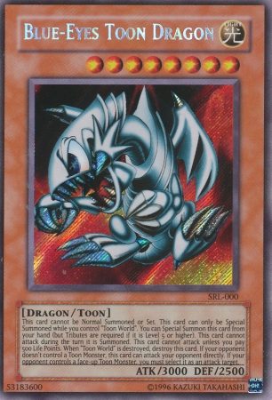 Blue-Eyes Toon Dragon [SRL-000] Secret Rare | Good Games Adelaide SA