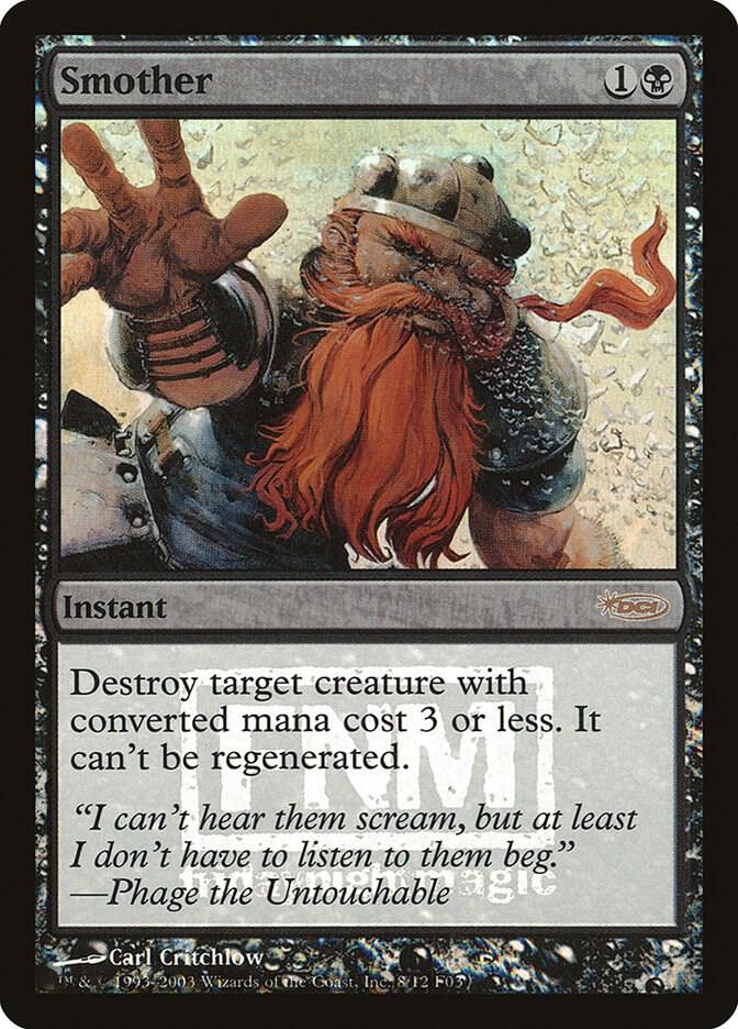 Smother 8 (FNM Promos)  - Foil | Good Games Adelaide SA
