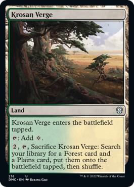 Krosan Verge 216 (Commander: Dominaria United)  | Good Games Adelaide SA