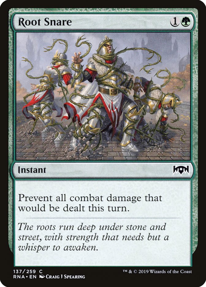 Root Snare 137 (Ravnica Allegiance)  | Good Games Adelaide SA