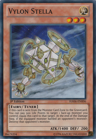 Vylon Stella [HA06-EN006] Super Rare | Good Games Adelaide SA