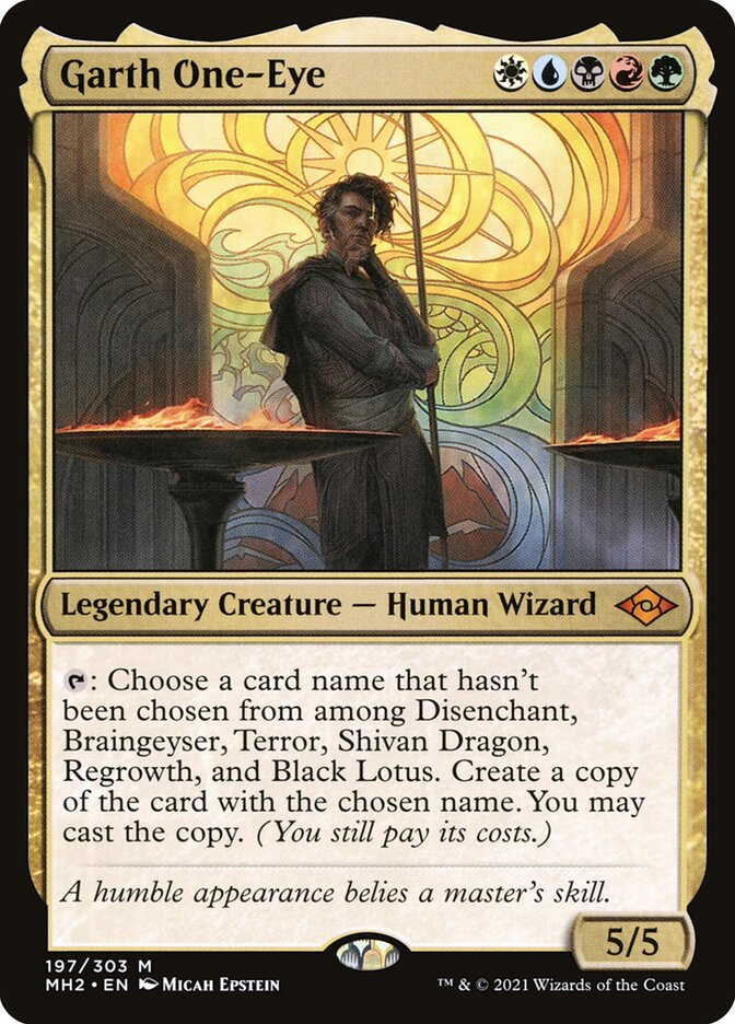 Garth One-Eye 197 (Modern Horizons 2)  - Foil | Good Games Adelaide SA