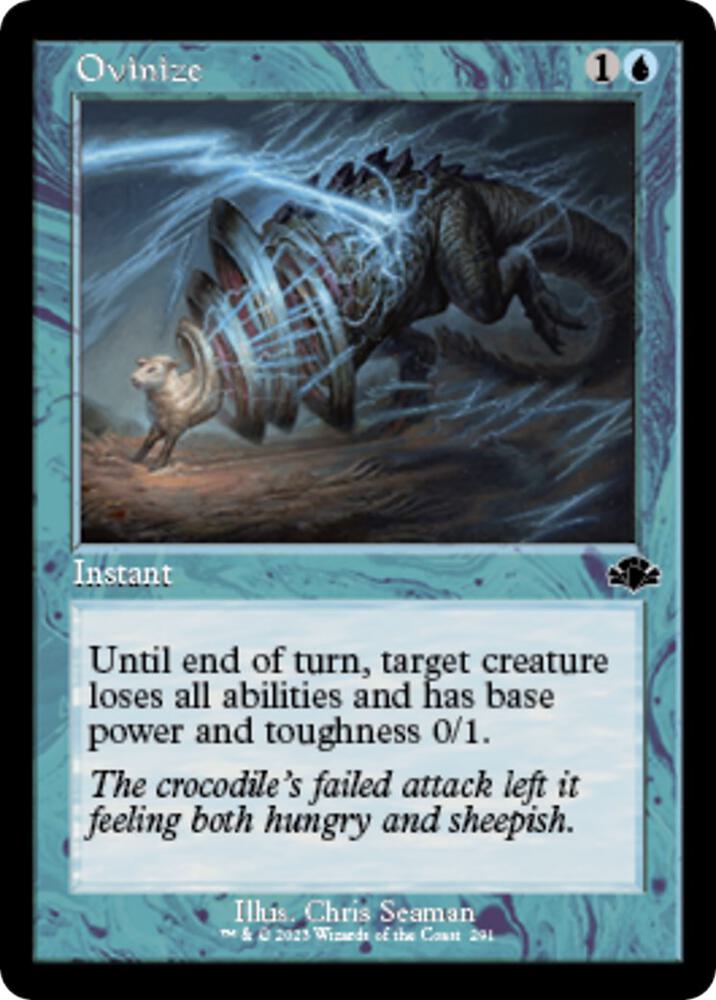 Ovinize Retro Frame 291 (Dominaria Remastered)  | Good Games Adelaide SA