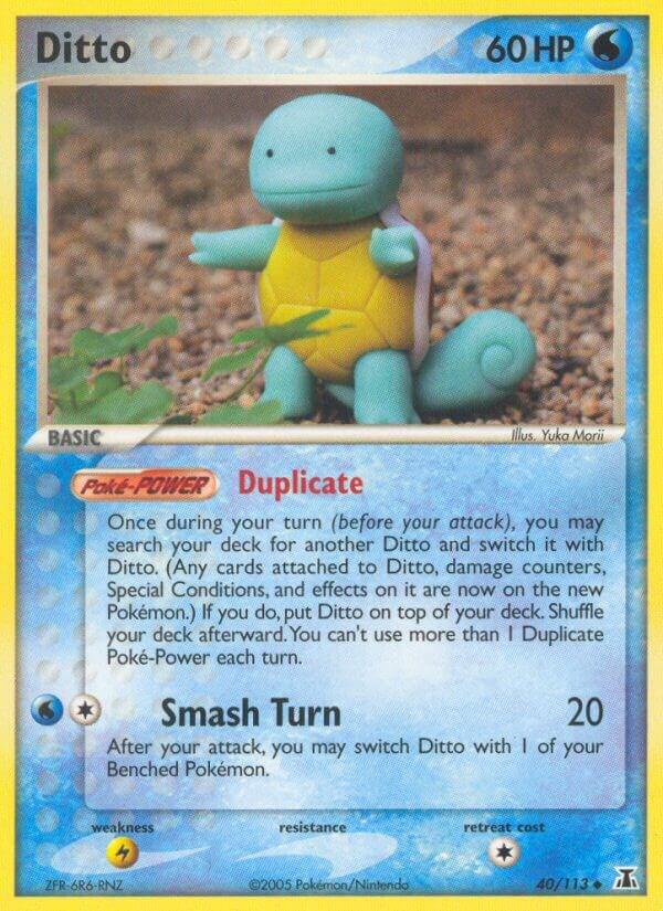 Ditto Squirtle 40/113 (Delta Species)  | Good Games Adelaide SA