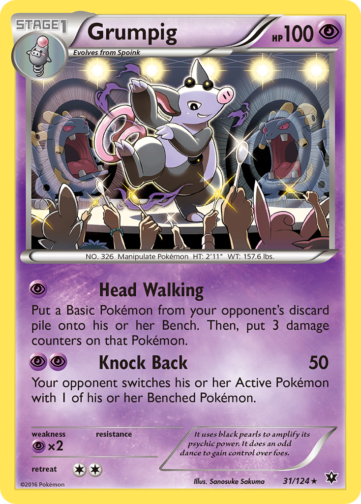 Grumpig (31/124) [XY: Fates Collide] | Good Games Adelaide SA