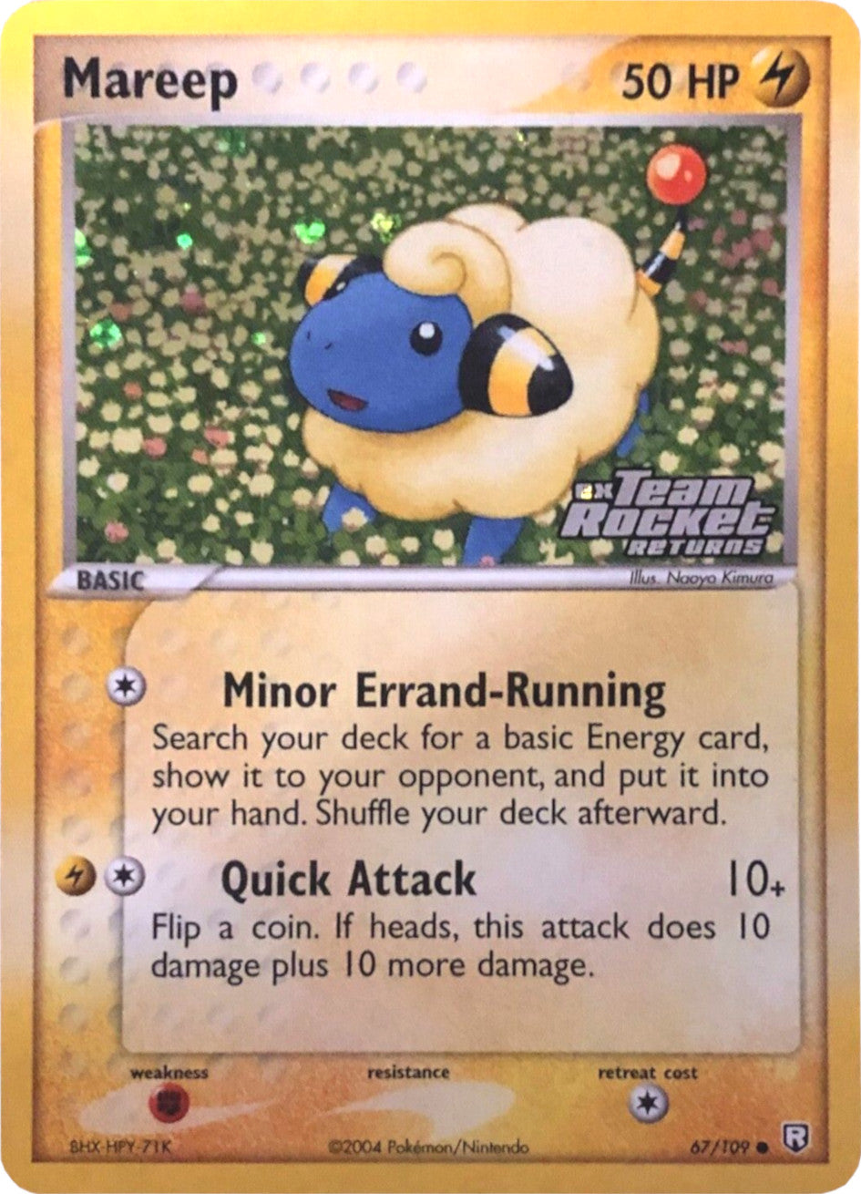 Mareep (67/109) (Stamped) [EX: Team Rocket Returns] | Good Games Adelaide SA