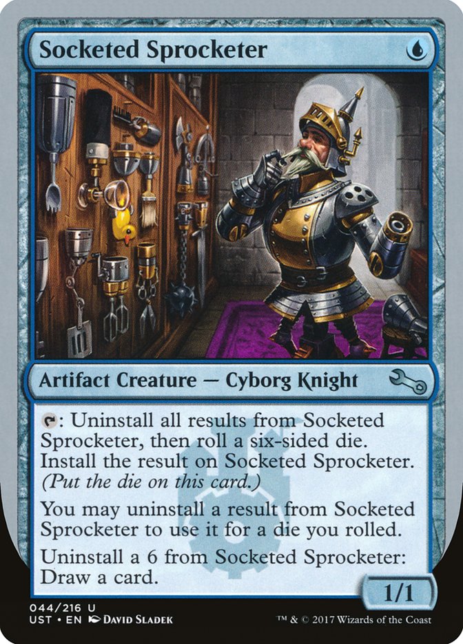 Socketed Sprocketer 44 (Unstable)  - Foil | Good Games Adelaide SA