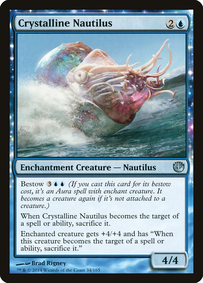 Crystalline Nautilus 34 (Journey Into Nyx)  - Foil | Good Games Adelaide SA