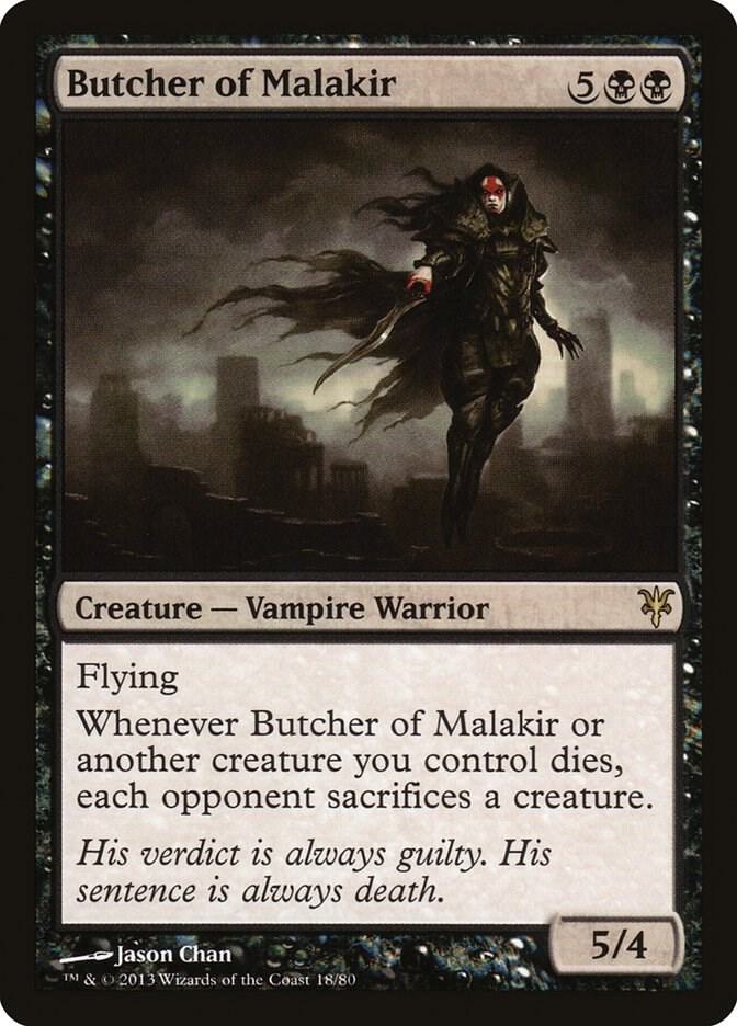 Butcher of Malakir 18 (Duel Decks: Sorin vs. Tibalt)  | Good Games Adelaide SA