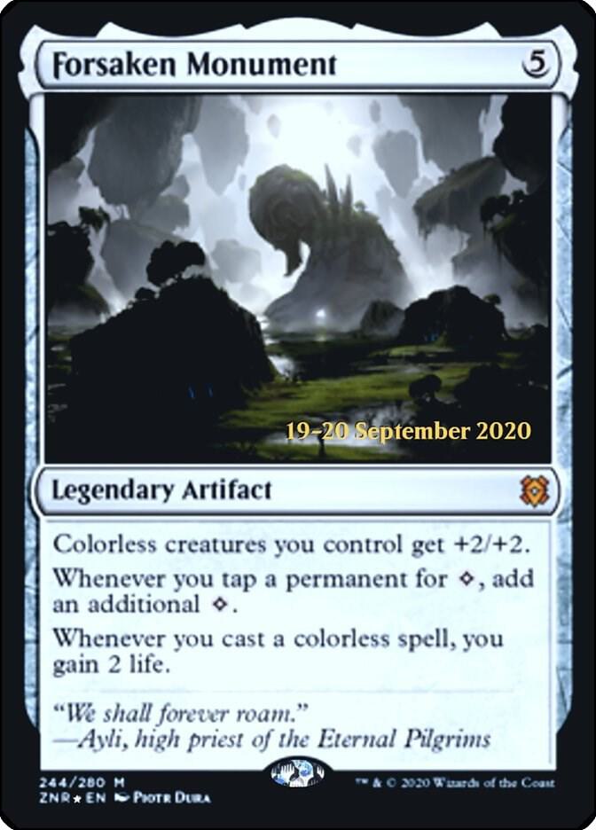 Forsaken Monument 244 (Prerelease Cards)  - Foil | Good Games Adelaide SA