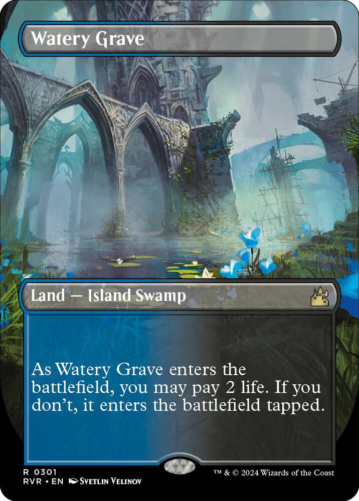 Watery Grave 301 (Ravnica Remastered)  - Foil | Good Games Adelaide SA