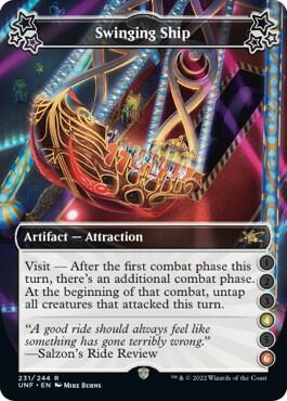Swinging Ship 4 6 231 (Unfinity)  - Foil | Good Games Adelaide SA