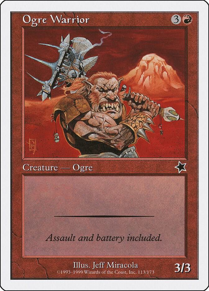 Ogre Warrior 113 (Starter 1999)  | Good Games Adelaide SA