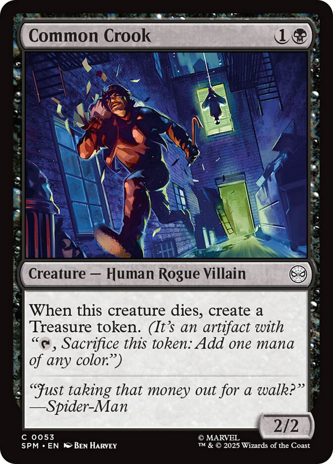 Common Crook 53 (Marvel's Spider-Man)  - Foil | Good Games Adelaide SA