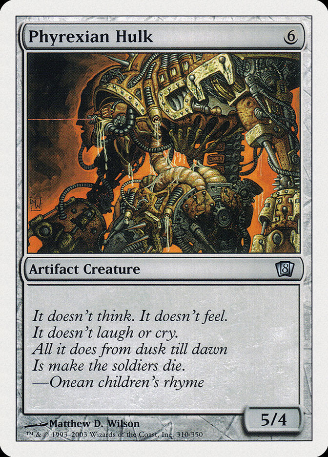 Phyrexian Hulk [Eighth Edition] | Good Games Adelaide SA