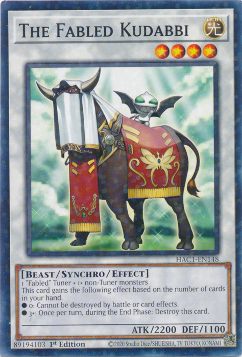 The Fabled Kudabbi (Duel Terminal) [HAC1-EN148] Common | Good Games Adelaide SA