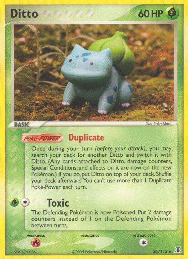 Ditto Bulbasaur 36/113 (Delta Species)  - Reverse Holofoil | Good Games Adelaide SA