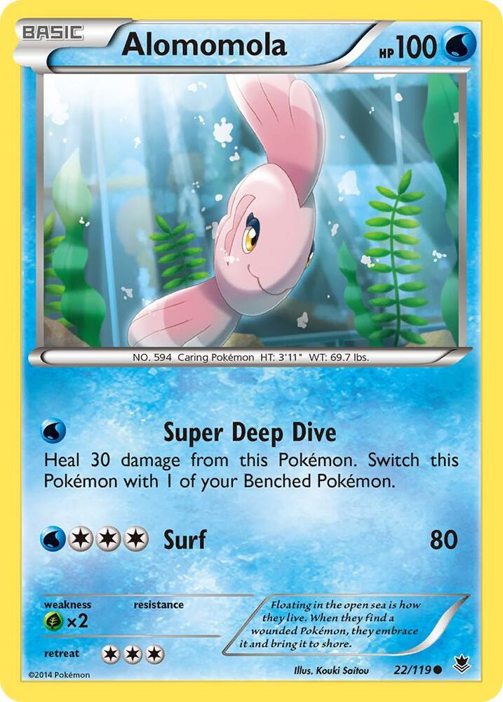 Alomomola 22/119 (XY - Phantom Forces)  | Good Games Adelaide SA