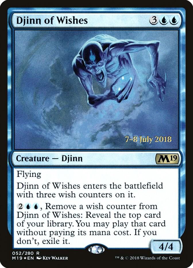 Djinn of Wishes 52 (Prerelease Cards)  - Foil | Good Games Adelaide SA