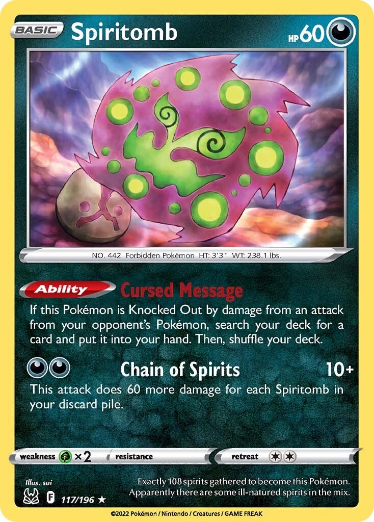 Spiritomb (117/196) [Sword & Shield: Lost Origin] | Good Games Adelaide SA