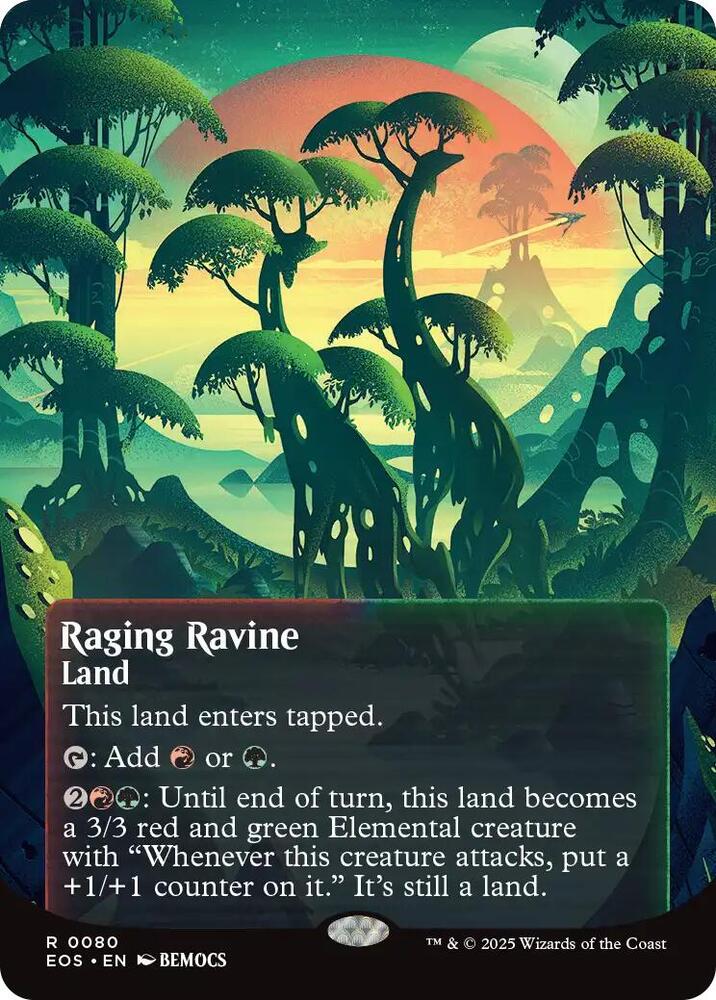 Raging Ravine  80 (Edge of Eternities: Stellar Sights)  - Foil | Good Games Adelaide SA