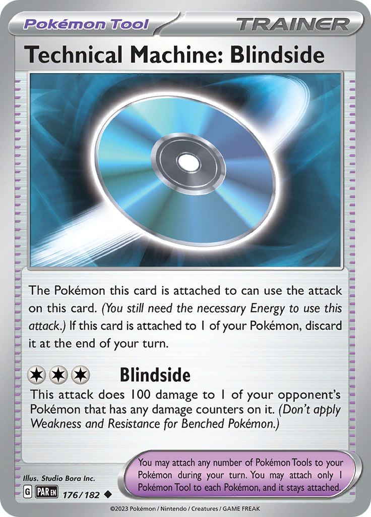 Technical Machine: Blindside (176/182) [Scarlet & Violet: Paradox Rift] | Good Games Adelaide SA