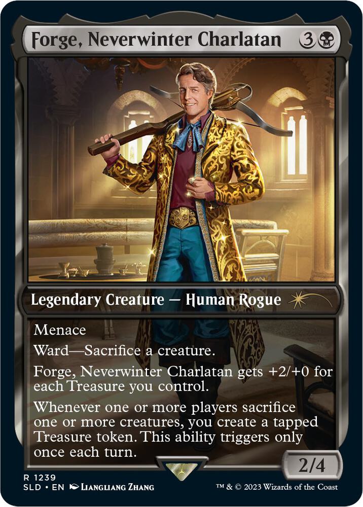 Forge Neverwinter Charlatan 1239 (Secret Lair Drop Series)  - Foil | Good Games Adelaide SA