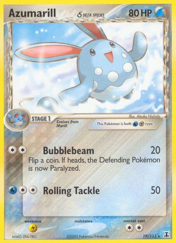 Azumarill Delta Species 19/113 (Delta Species)  - Reverse Holofoil | Good Games Adelaide SA