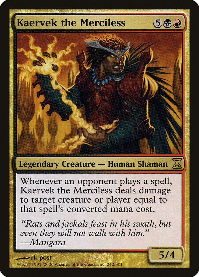 Kaervek the Merciless [Time Spiral] | Good Games Adelaide SA